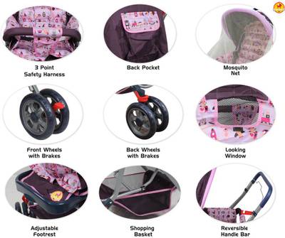 BAYBEE Galaxy Stroller Pram