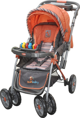 

Sunbaby Stroller Sensation Stroller(3, Orange)