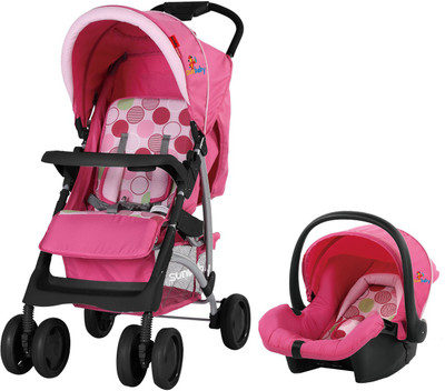 

Sunbaby Elegenza Travel System Stroller(4, Pink)