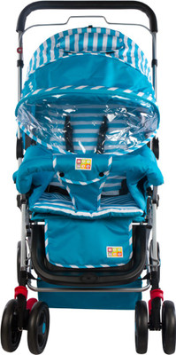 

MeeMee Fully Canopied Pram Pram(Blue)