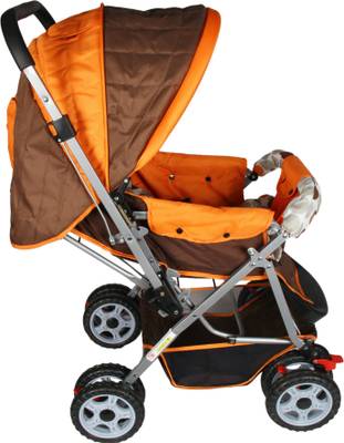Toyhouse Standard Pram (Orange) 