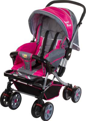 Mee Mee Baby Stroller (Red) 