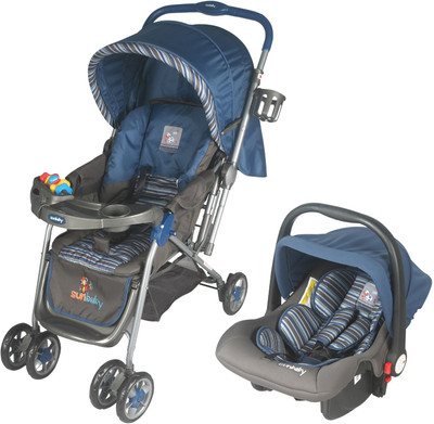 

Sunbaby Tropical Travel System Stroller(3, Blue)