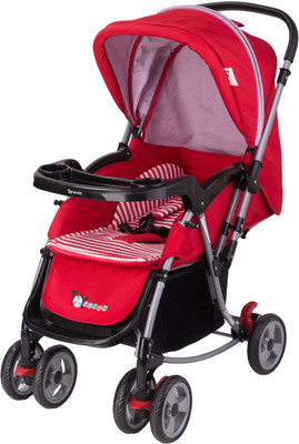 

Toy House 2 in1 Rocking Stroller M2077 Stroller(3, Red)