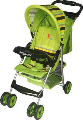 

Sunbaby Baby Buggy cum Stroller Stroller(3, Green)