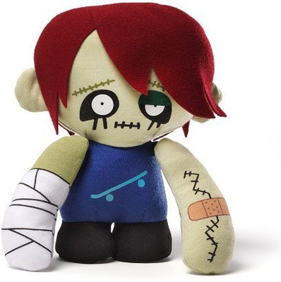 

Gund Zombie Skateboarder - 11 inch(White)