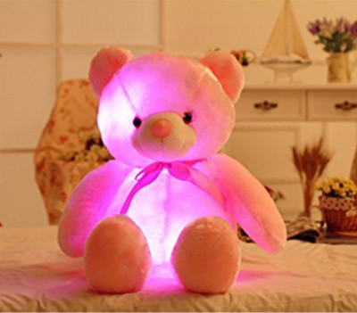 

EZ Life LED Light Teddy Pillow Plush Toy - Pink - 40 cm(Pink)