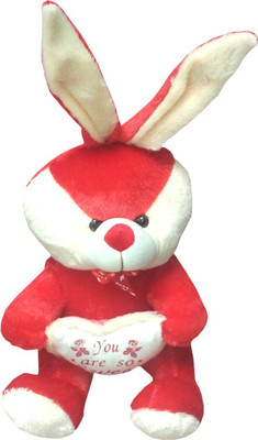 

Riya Enterprises Rabbit-3 - 35 cm(Red)