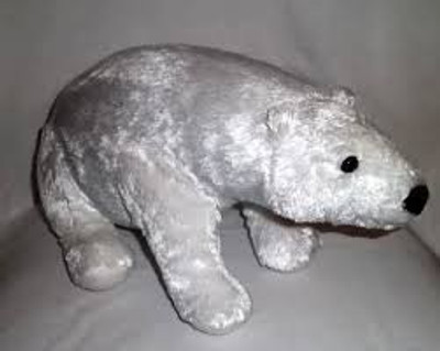 

Eric Carle The World Of 12 Inch Plush Polar Bear(Grey)