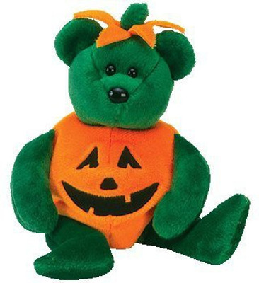 

ty Beanie Babies Tricky Halloween Bear(Green)