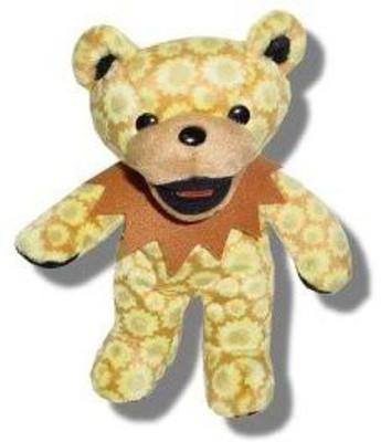 Liquid Blue Grateful Dead Bean Bear Sunflower - 6.5 inch(Brown)