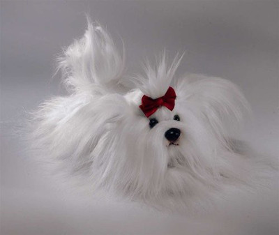 

Russ Berrie Yomiko Maltese 12" - 19 inch(White)