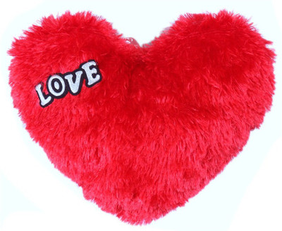 

Creative Kids Heart Shape Red Cushion - 15 inch(RED)