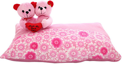 

DealBindaas Love Cloudy Pillow Soft - 20 cm(Pink)