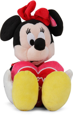 

Disney Minnie With Heart - 10 inch(Multicolor)