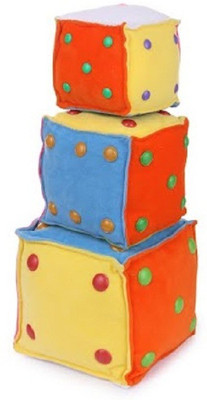

Deals India Soft Toy Cube ( Set of 3) - 7 inch(Multicolor)