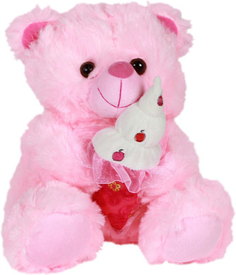 

Annie Stuff Toy Ice Cream Teddy Bear 40 Cms - 14 cm(Pink)