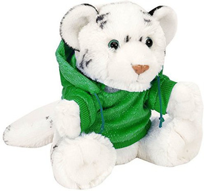 Wild Republic Holiday Hoody Ck White Tiger Plush(White)
