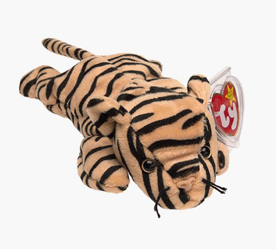 

ty Beanie Babies Stripes The Tiger(Orange)