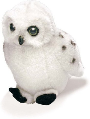 

Wild Republic 5" Snowy Owl Animal With Bird Call Sound(White)