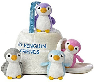 

Aurora World Ba Talk My Penguin Friends Carrier Plush9"(White)