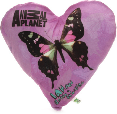 

Animal Planet Heart Shaped Cushion Butterfly - 13.5 inch(Multicolor)