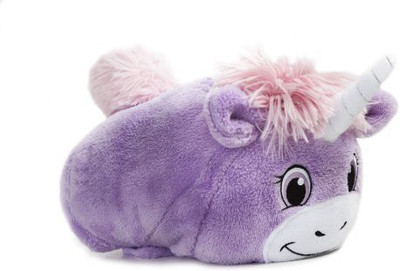 

Comfy Critters Unity The Unicorn Huggable Hooded Plush Blanketpurple(Purple)
