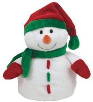 

Ty Pluffies Icicles Snowman With Hat(White)