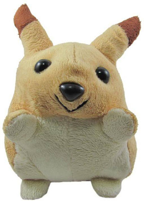 

Tickles Cute Pikachu Pokemon Go Toys - 15 cm(Brown)