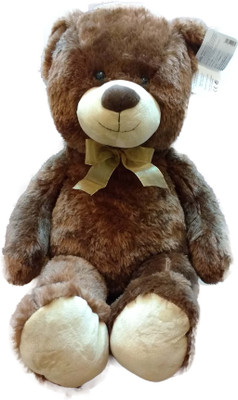 

Starwalk Teddy Bear Plush Dark Brown Colorwith Bo w - 80 cm(Brown)