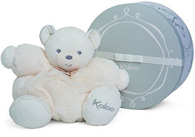 Kaloo Perle Plush Scream Chub Bearlarge - 9.5 inch(White)