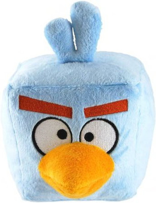 

Angry Birds Space 5" Basic Plush Ice Bomb Blue Bird - 9 inch(Blue)