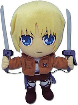 

Great Eastern Attack On Titan 9" Armin Arlert Plush(Brown)