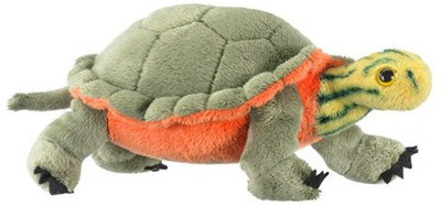 

Wildlife Artists Redbellied Turtle Plush 7" Long(Green)