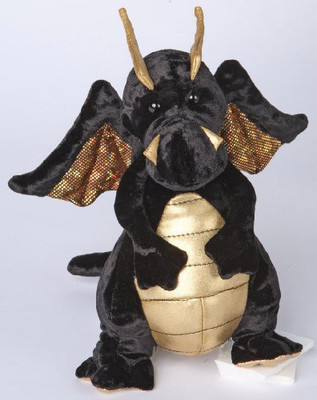 

Douglas Cuddle Toys Merlin Dragon 9"(Black)