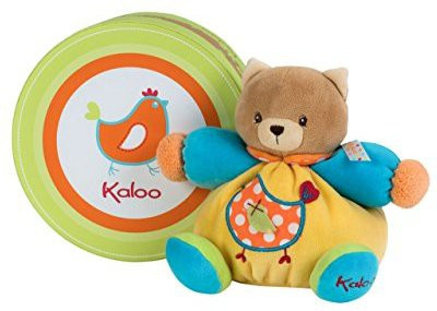 

Kaloo Colors Small Cat With Chick Applique(Green)