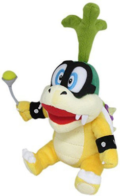 Little Buddy Super Mario Series Iggy Koopa 8" Plush(Yellow)