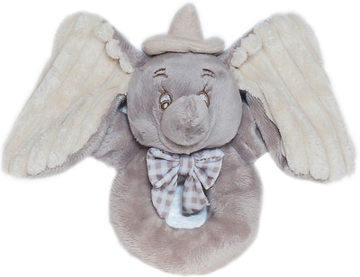 

Disney Dumbo Ring Rattle - 8 inch(Grey)