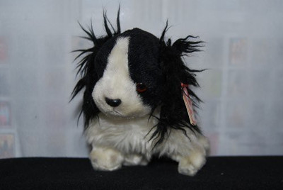 TY Beanie Babies Frolic The Spaniel Dog(Black)