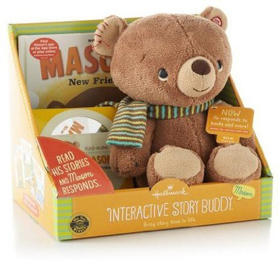 

Hallmarc Interactive Story Buddy Mason With Book 1 New Friends(Brown)