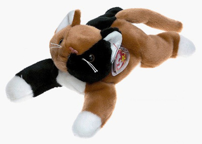 

ty Beanie Buddy Chip The Calico Cat(Brown)