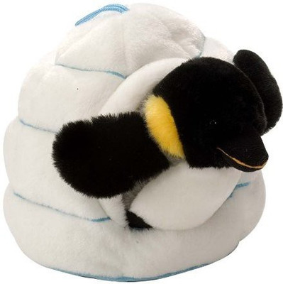 

Wild Republic Igloo With Penguin Childrens Plush Cuddly Softartic Animal - 12 inch(White)