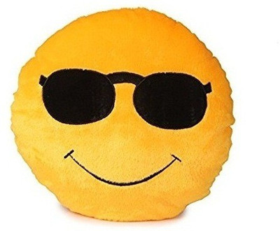 

VRV Valintine Cool Smile Cushion - 30 cm(Multicolor)