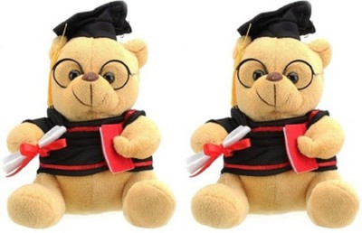 

Cuddles collections Graduate Teddy Combo 23 - 23 cm(Brown)