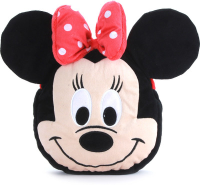 Disney Mickey Handbag - 9 inch(Red, Black), Black;red