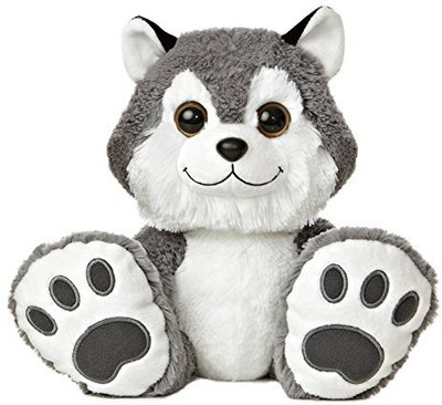 

Aurora World Taddle Toes Howler Husky Plush10" - 17 inch(Grey)