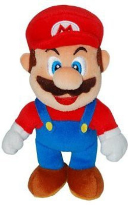 

Nintendo New Super Mario 8" Running Mario Plush - 3.5 inch(Red)