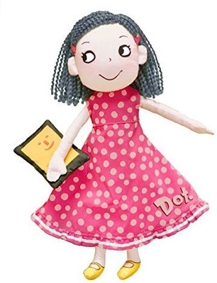 

MerryMakers Dot. Plush Doll11Inch - 15 inch(Pink)