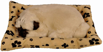 

Riya Enterprises Slepping Dog - 10 cm(White)