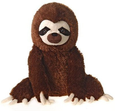 

Fiesta Toys Sitting Three Toed Sloth 15" - 5 inch(Brown)